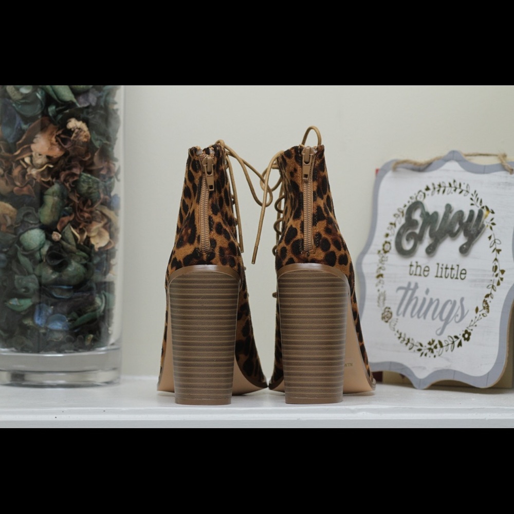 Leopard Booties - Picture 2 of 4